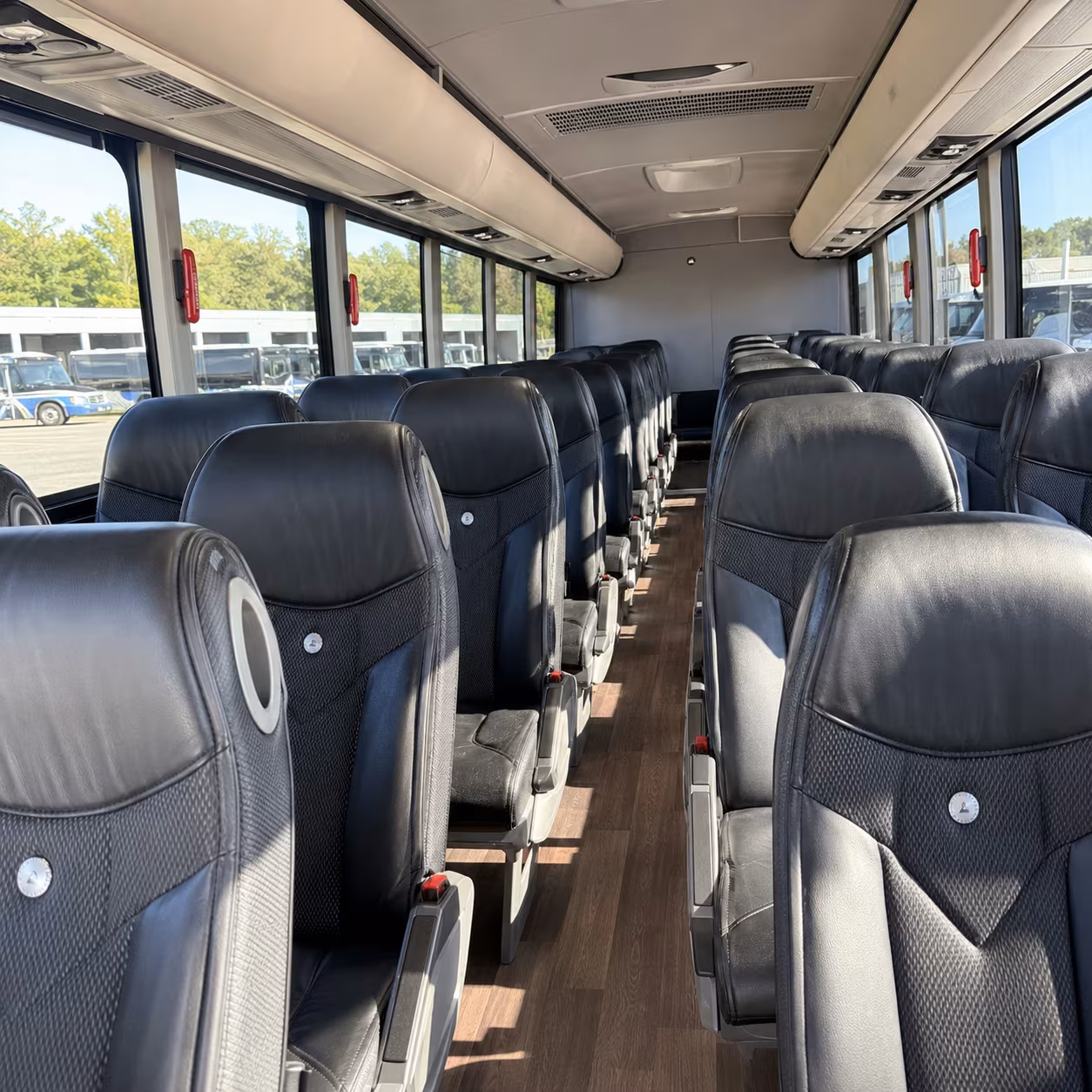 charter buses for large bachelor and bachelorette groups flying into phoenix sky harbor