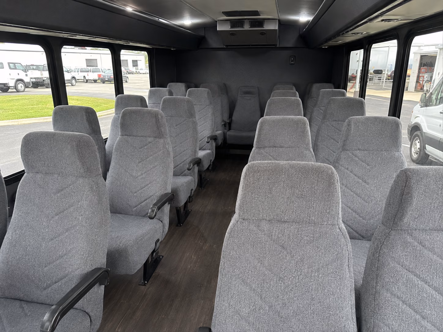 scottsdale 18 passenger minibus inside