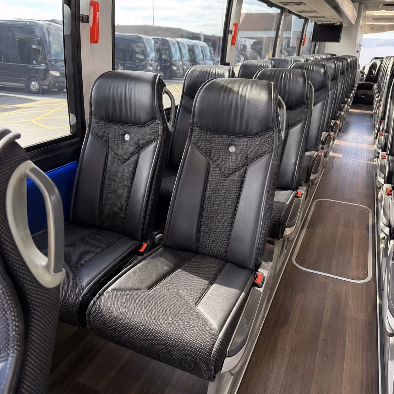 scottsdale 40 passenger charter bus interior