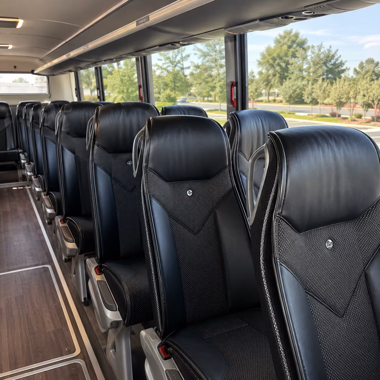 scottsdale 45 passenger charter bus interior