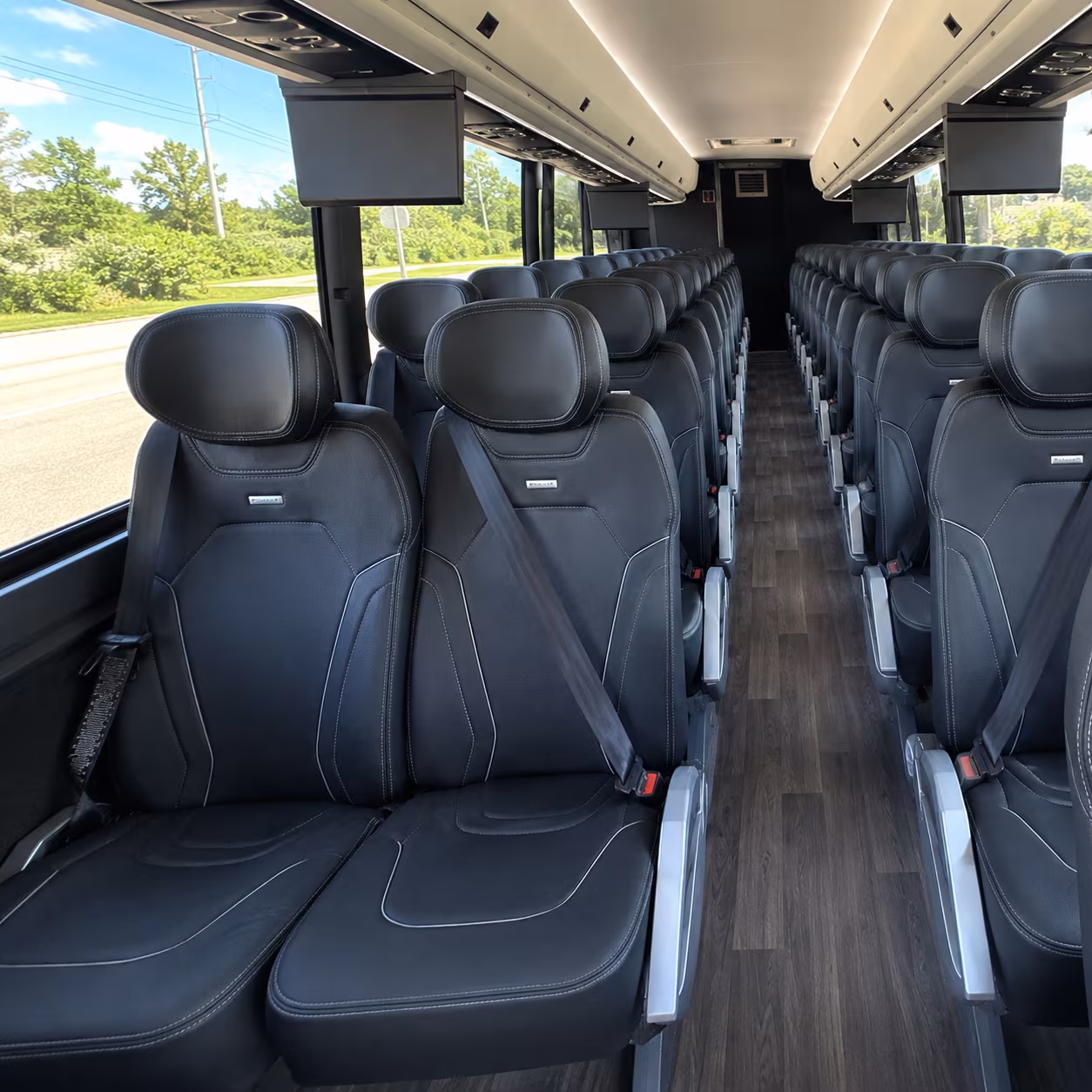 scottsdale 47 passenger charter bus inside