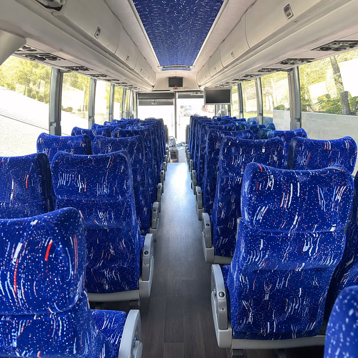 scottsdale 50 passenger charter bus interior