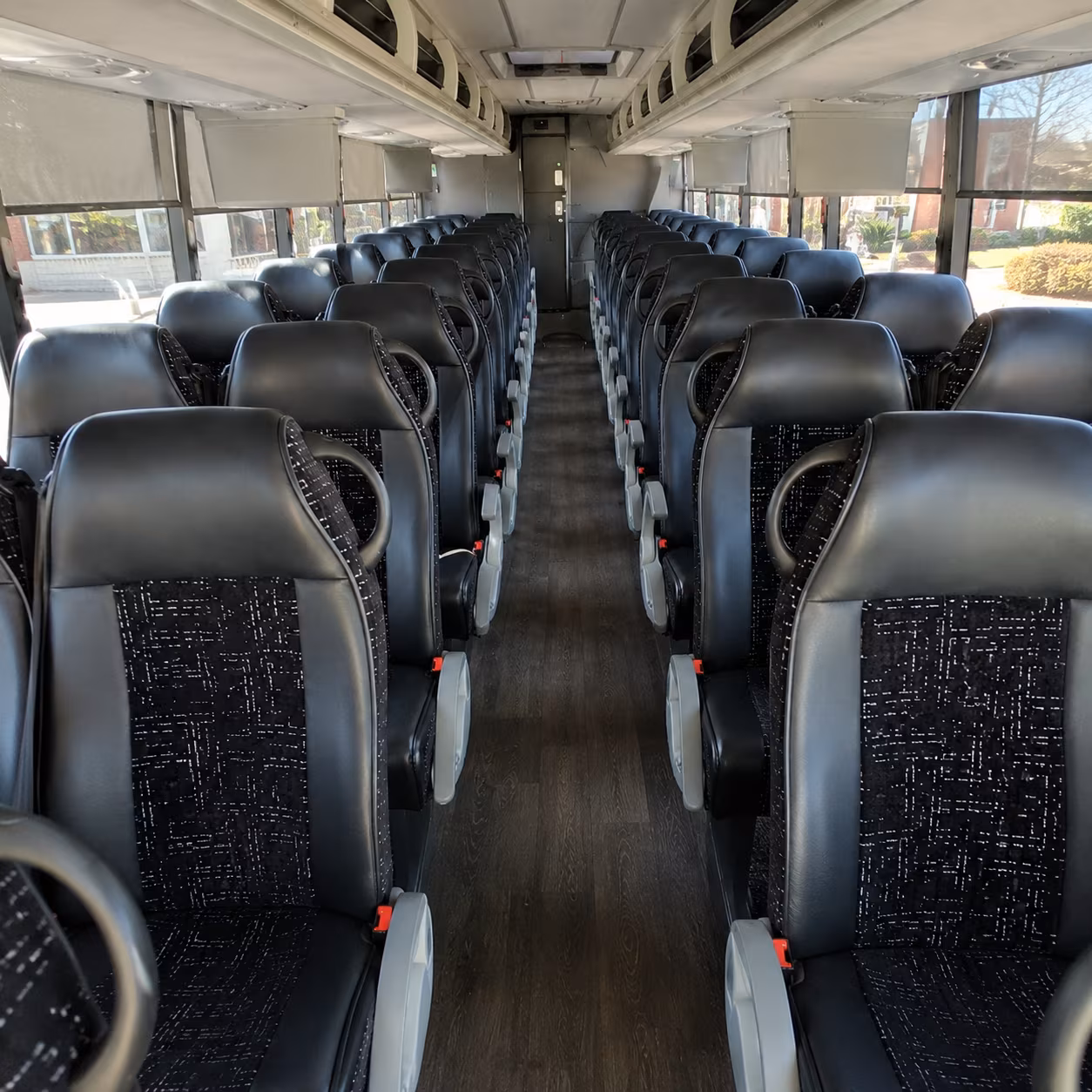 scottsdale 54 passenger charter bus inside
