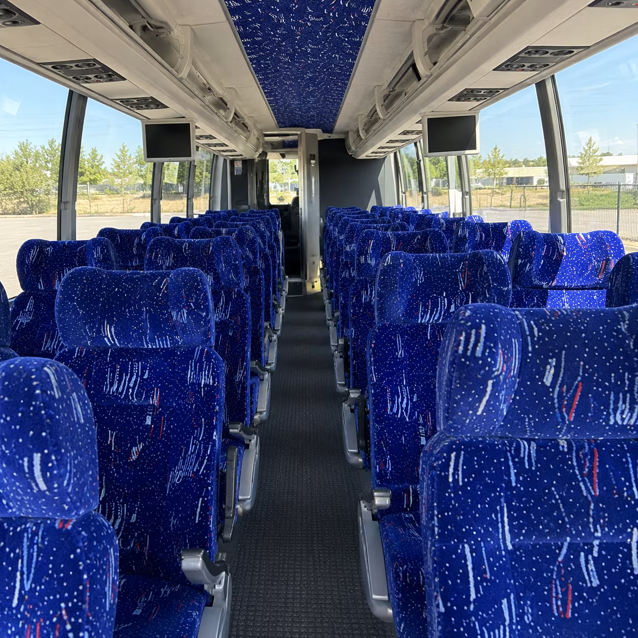 scottsdale 54 passenger charter bus interior