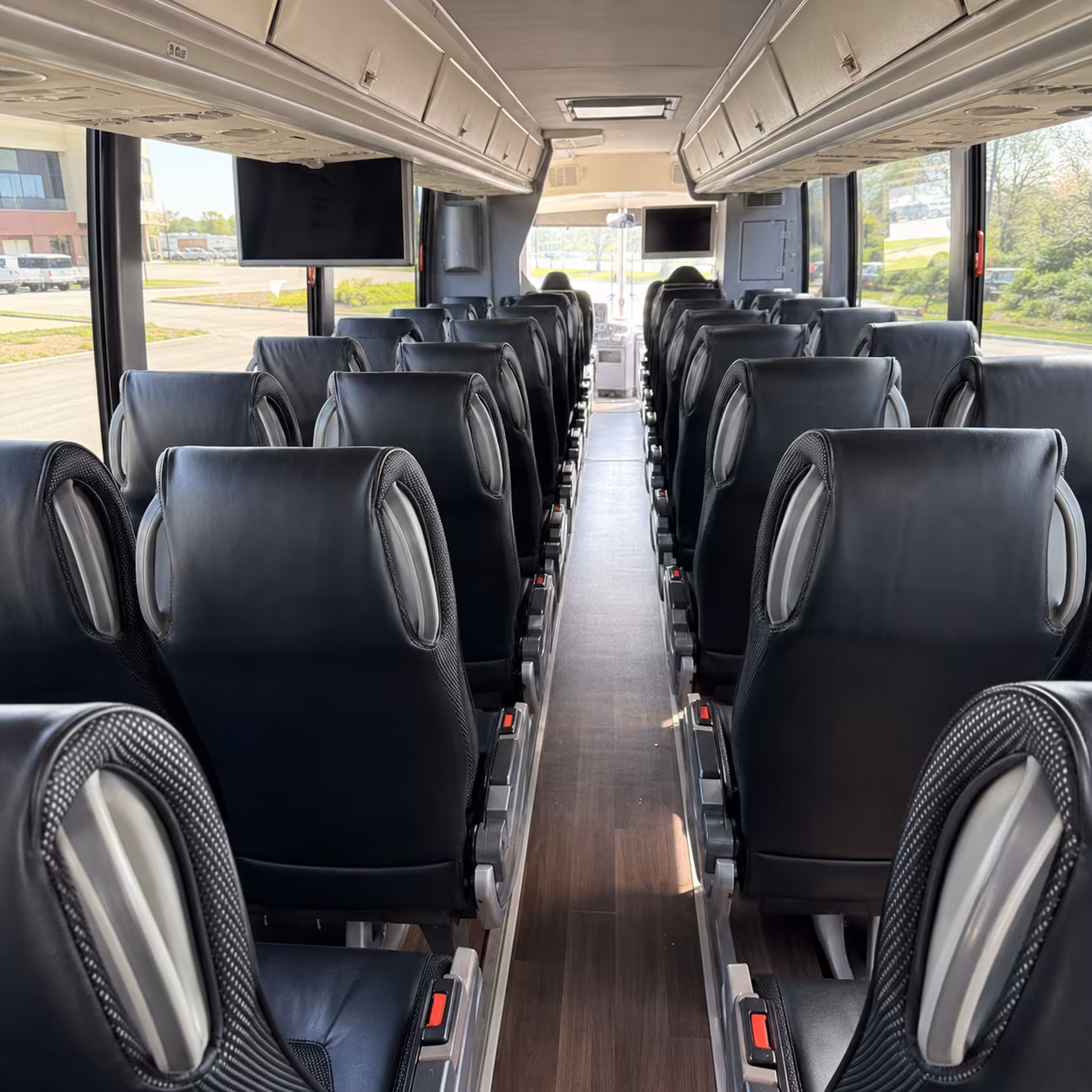 scottsdale 56 passenger charter bus inside