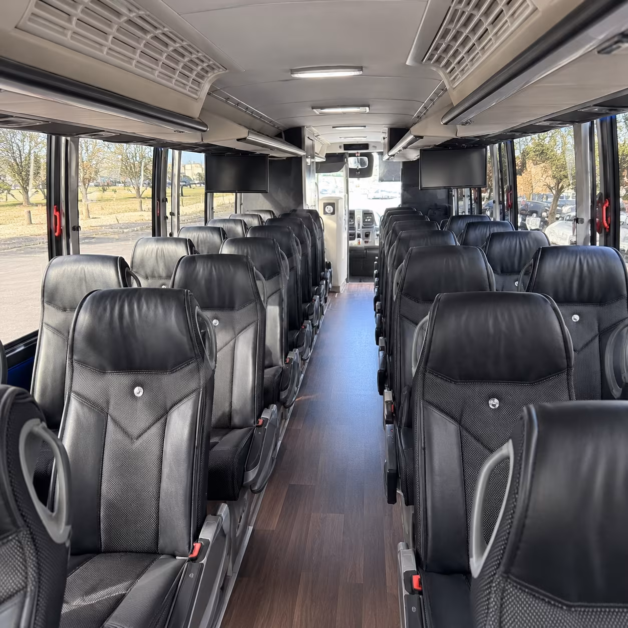 scottsdale charter bus inside